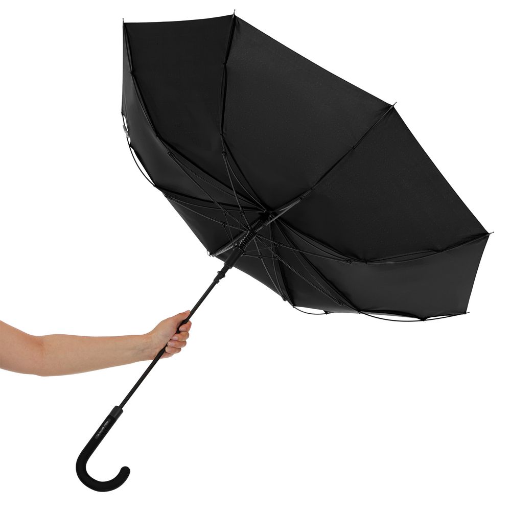 Зонт-трость Fashion, черный — изображение 8