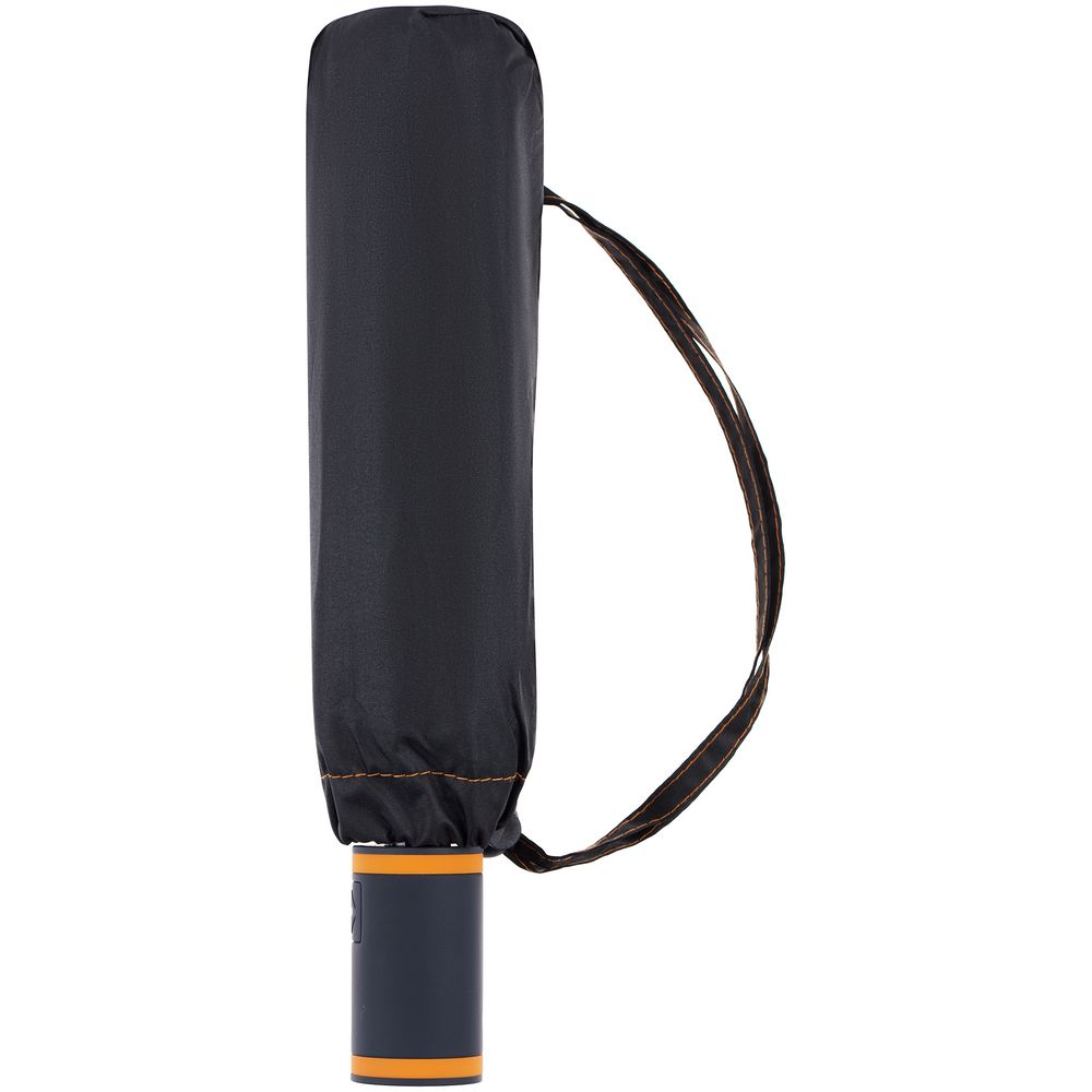 Зонт складной AOC Mini с цветными спицами, оранжевый — изображение 8