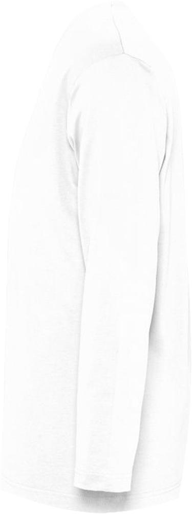 Футболка с длинным рукавом Monarch 150, белая — изображение 4