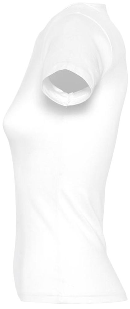 Футболка женская Miami 170, белая — изображение 4