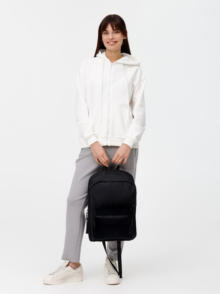 Рюкзак Patch Catcher с карманом из липучки, черный — изображение 14