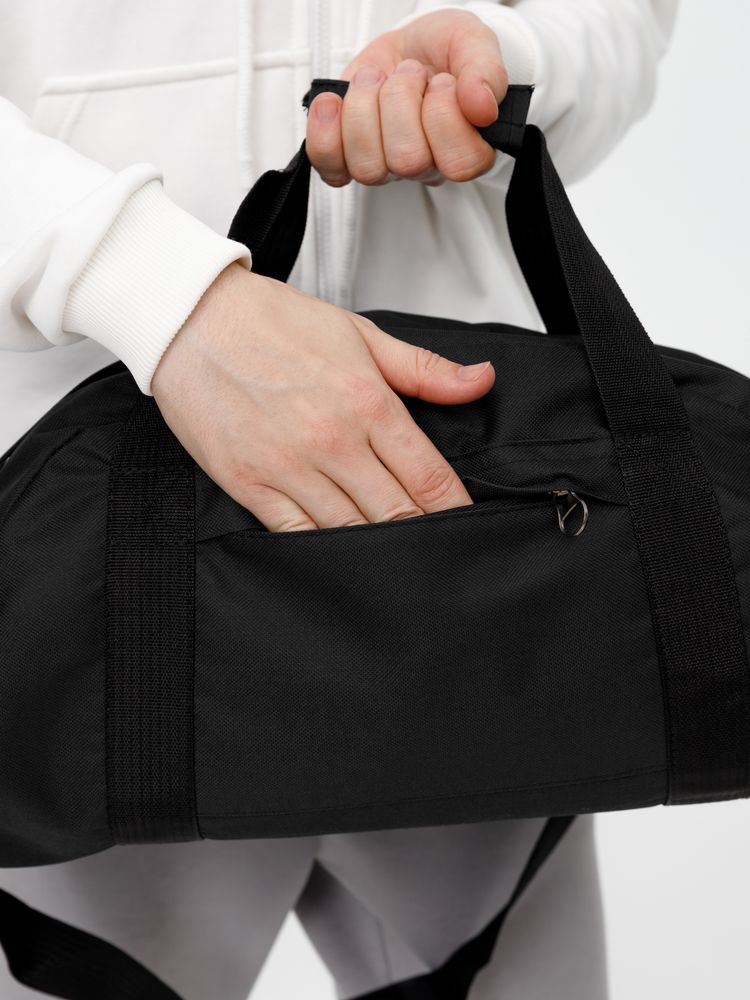 Спортивная сумка Portager, черная — изображение 11