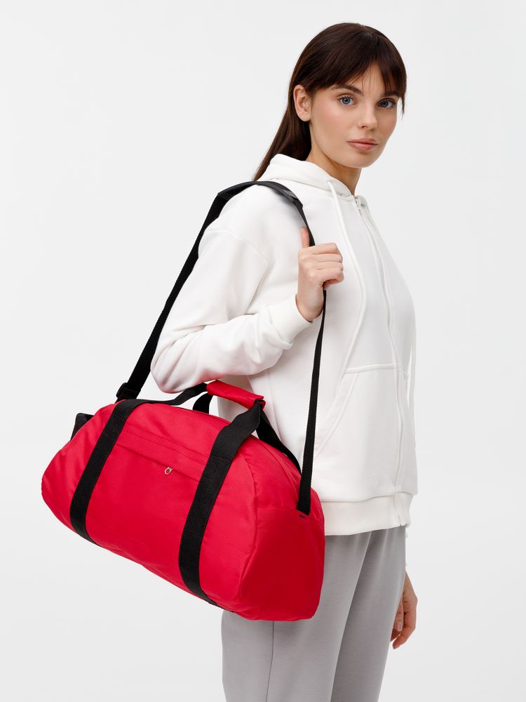 Спортивная сумка Portager, красная — изображение 7