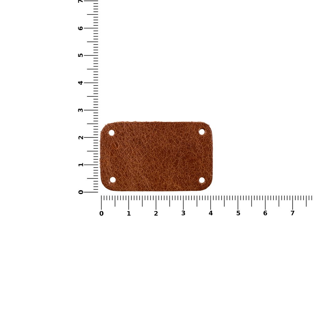 Лейбл кожаный Beta, S, горчичный — изображение 4