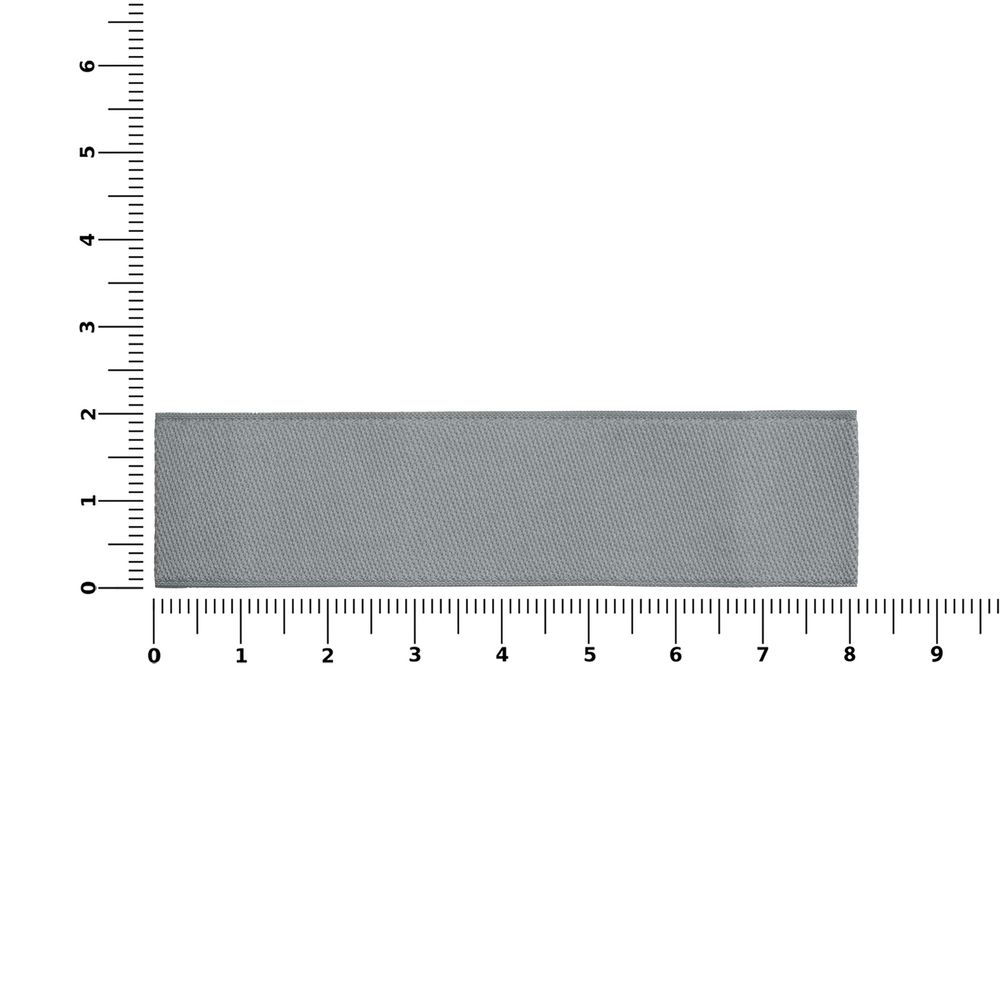 Лейбл тканевый Epsilon, S, серый — изображение 4