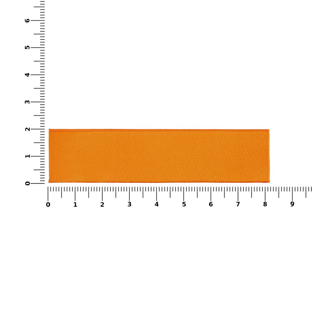 Лейбл тканевый Epsilon, S, оранжевый — изображение 4