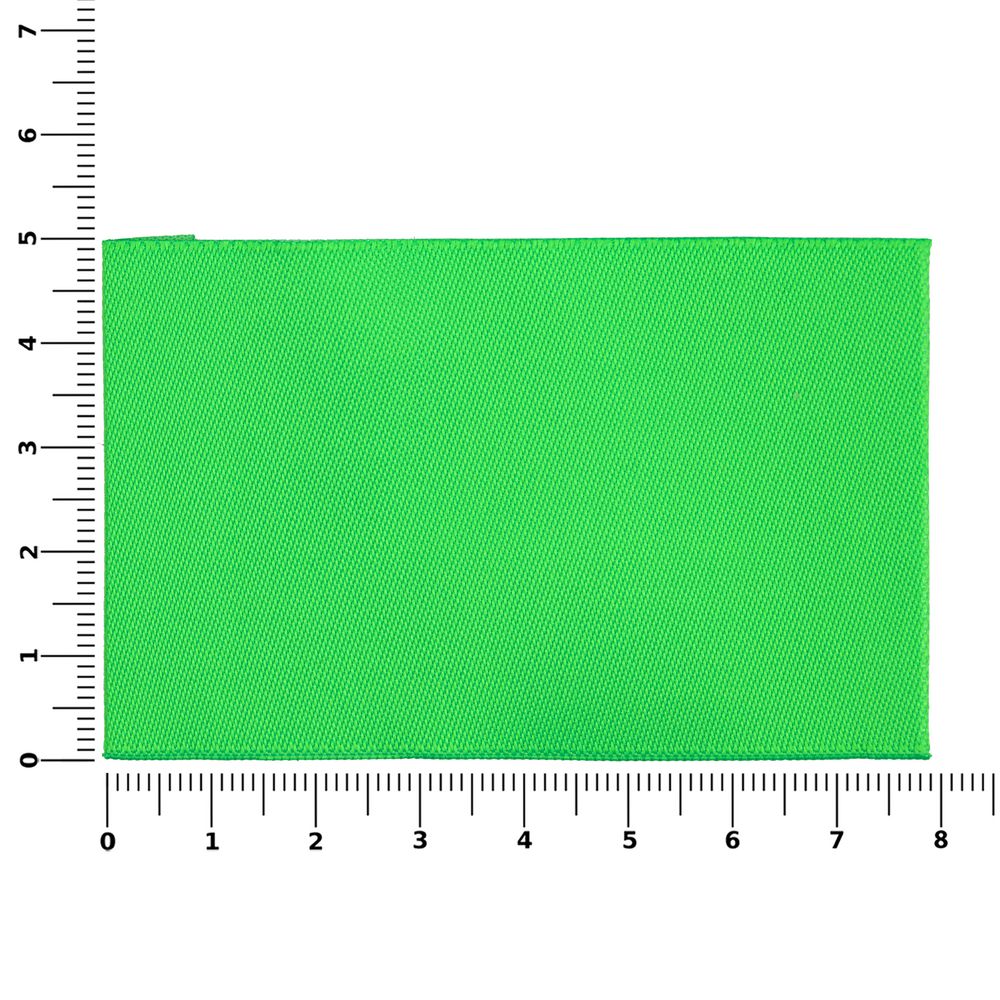 Лейбл тканевый Epsilon, XL, зеленый неон — изображение 4