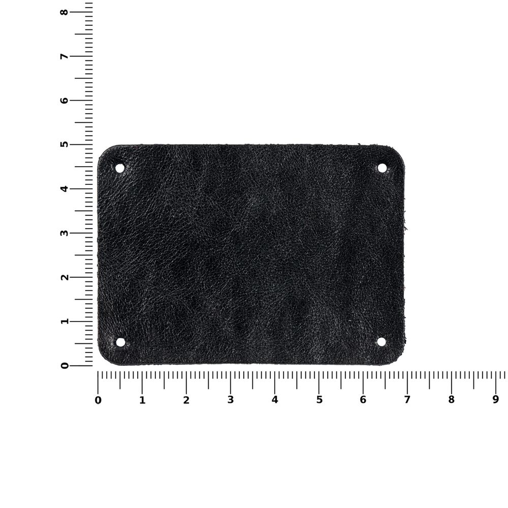 Лейбл кожаный Beta, XL, черный — изображение 4