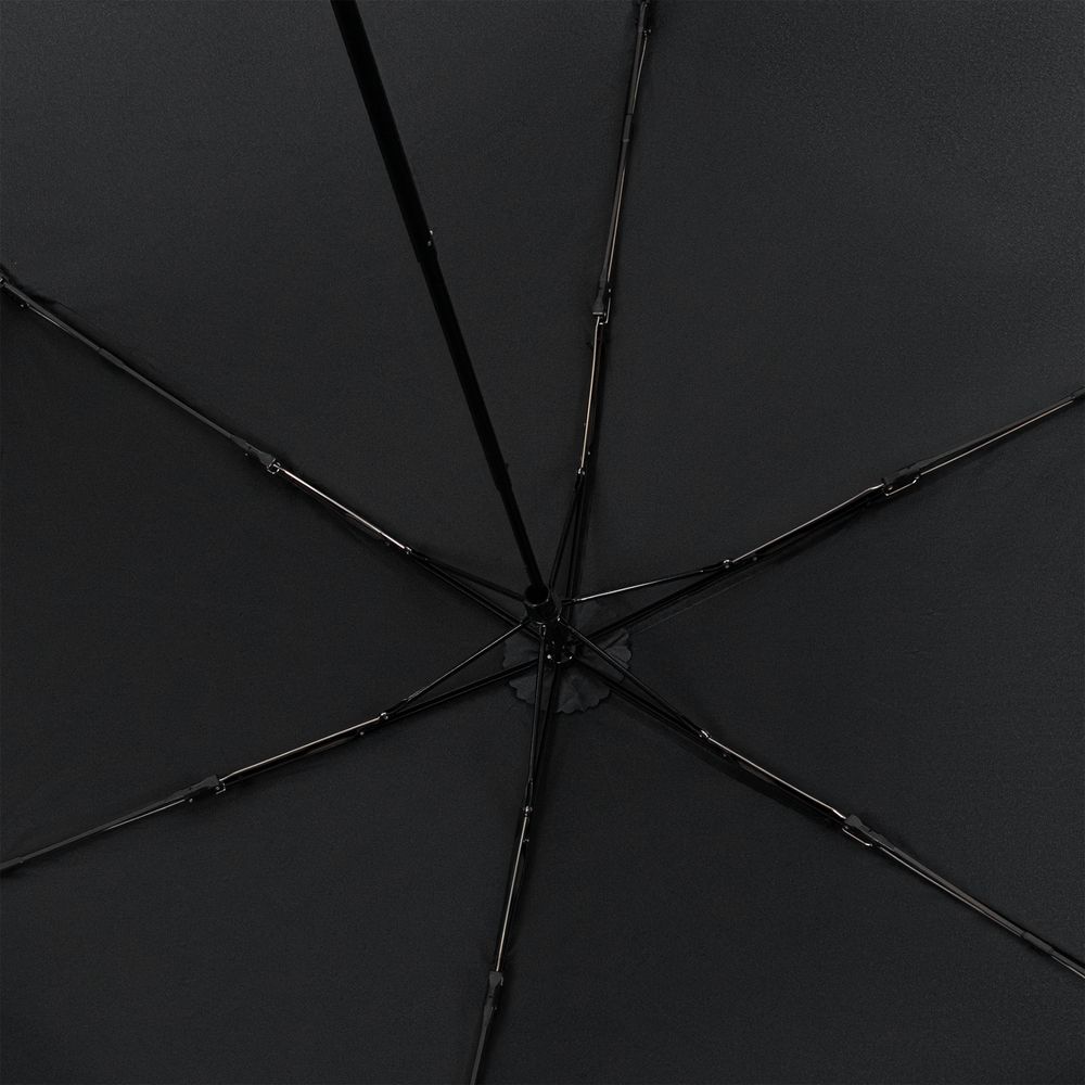 Зонт складной Zero Large, черный — изображение 4