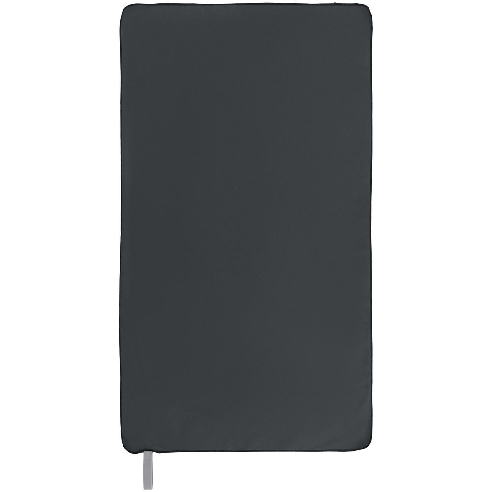 Спортивное полотенце Vigo Medium, темно-серое (графит) — изображение 3