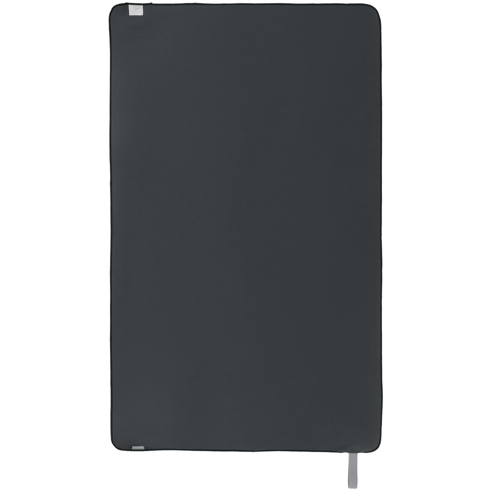 Спортивное полотенце Vigo Medium, темно-серое (графит) — изображение 4