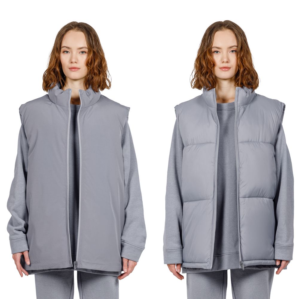 Жилет двусторонний V2, серый — изображение 7