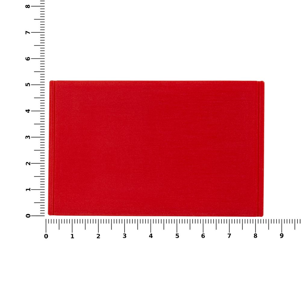 Лейбл из ПВХ Dzeta, ХL, красный — изображение 3