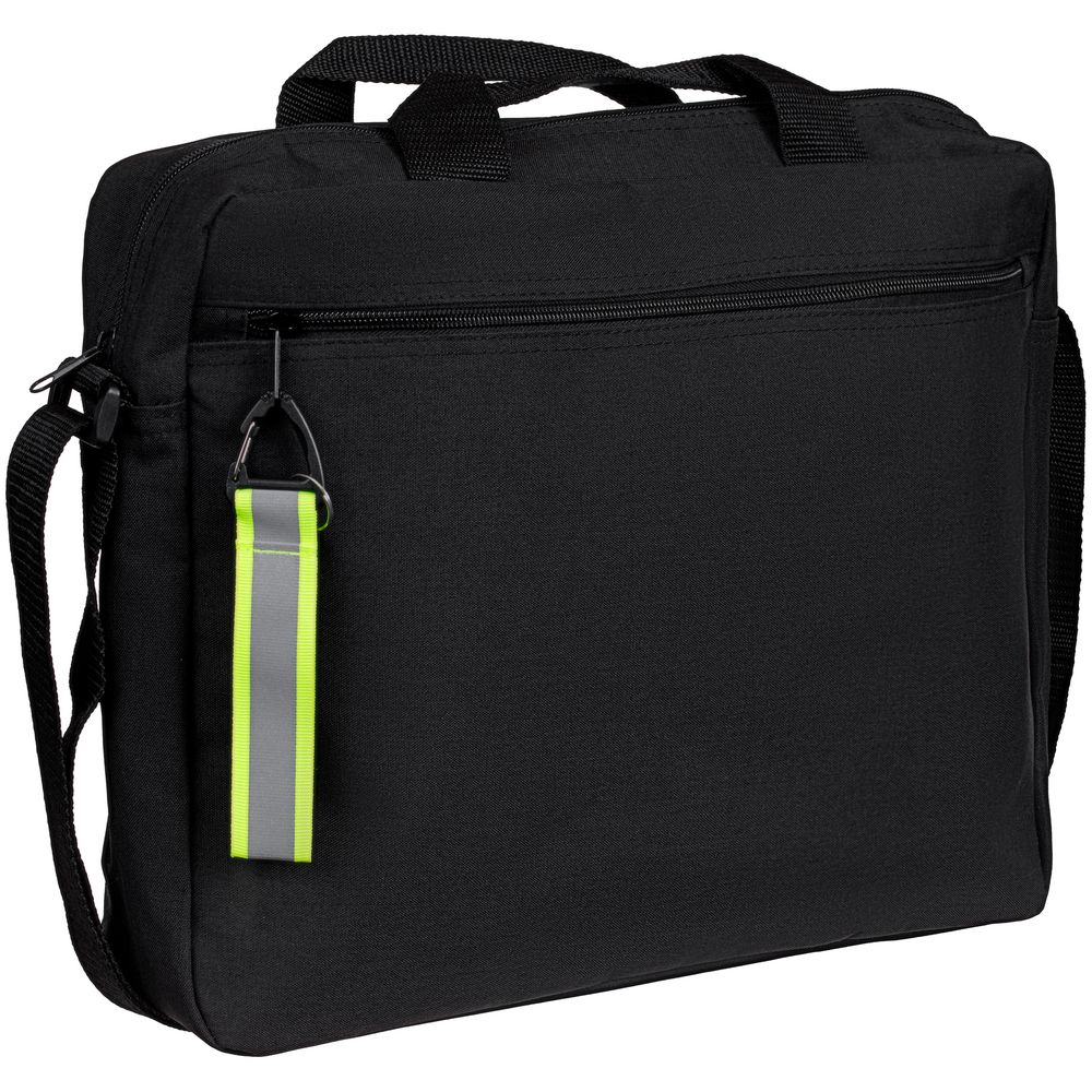 Светоотражающий брелок Flashline, серый с зеленым — изображение 7