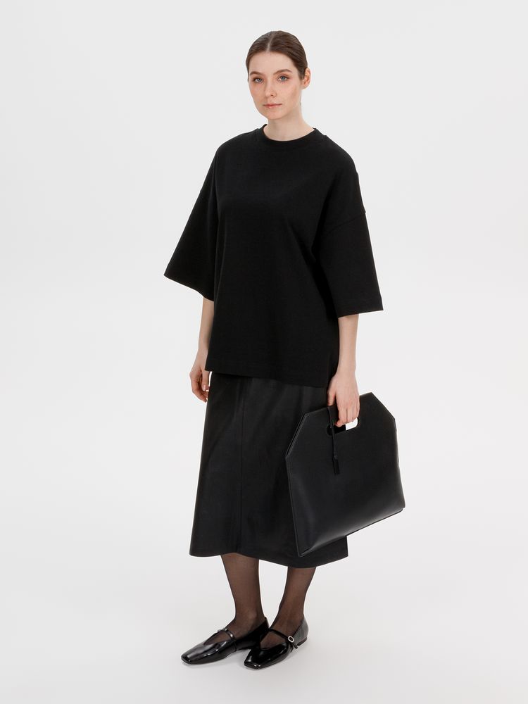 Сумка-папка Romance, черная — изображение 11