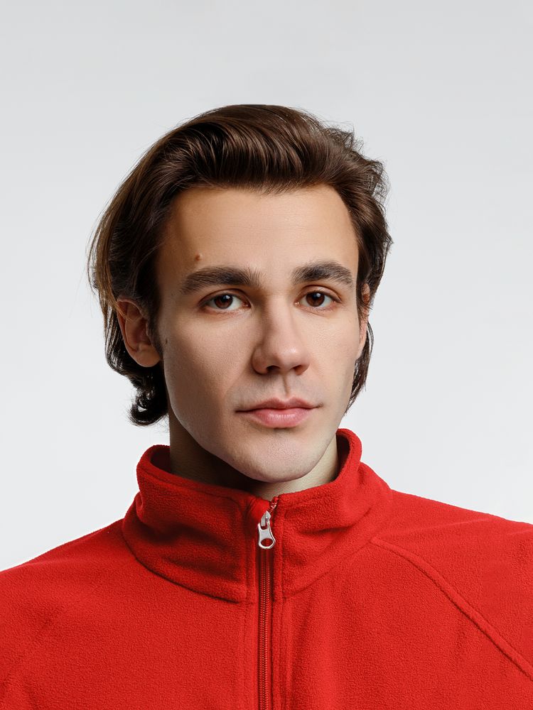 Куртка флисовая унисекс Fliska, красная — изображение 8