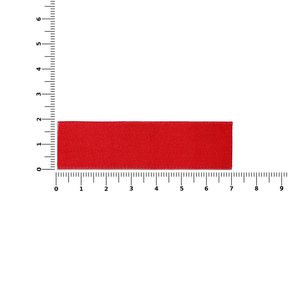 Лейбл тканевый Epsilon, XS, красный — изображение 4