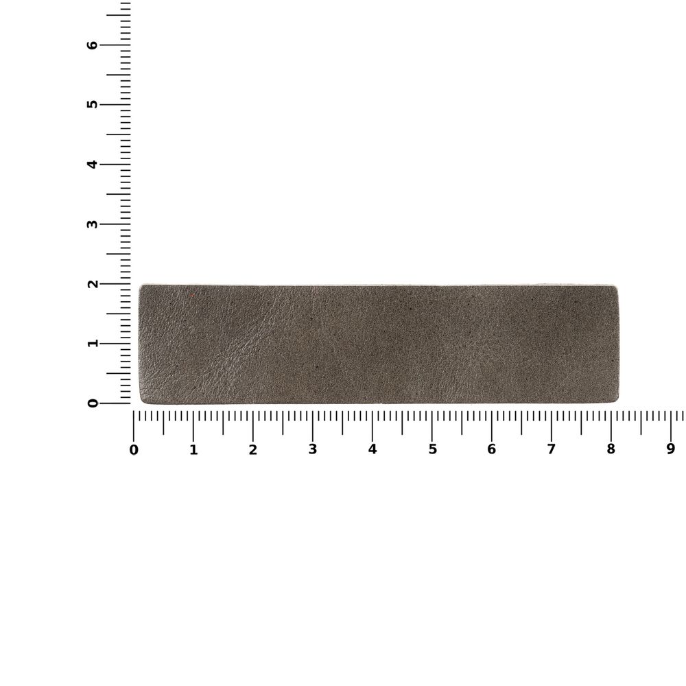 Лейбл кожаный Pasek, серый — изображение 4