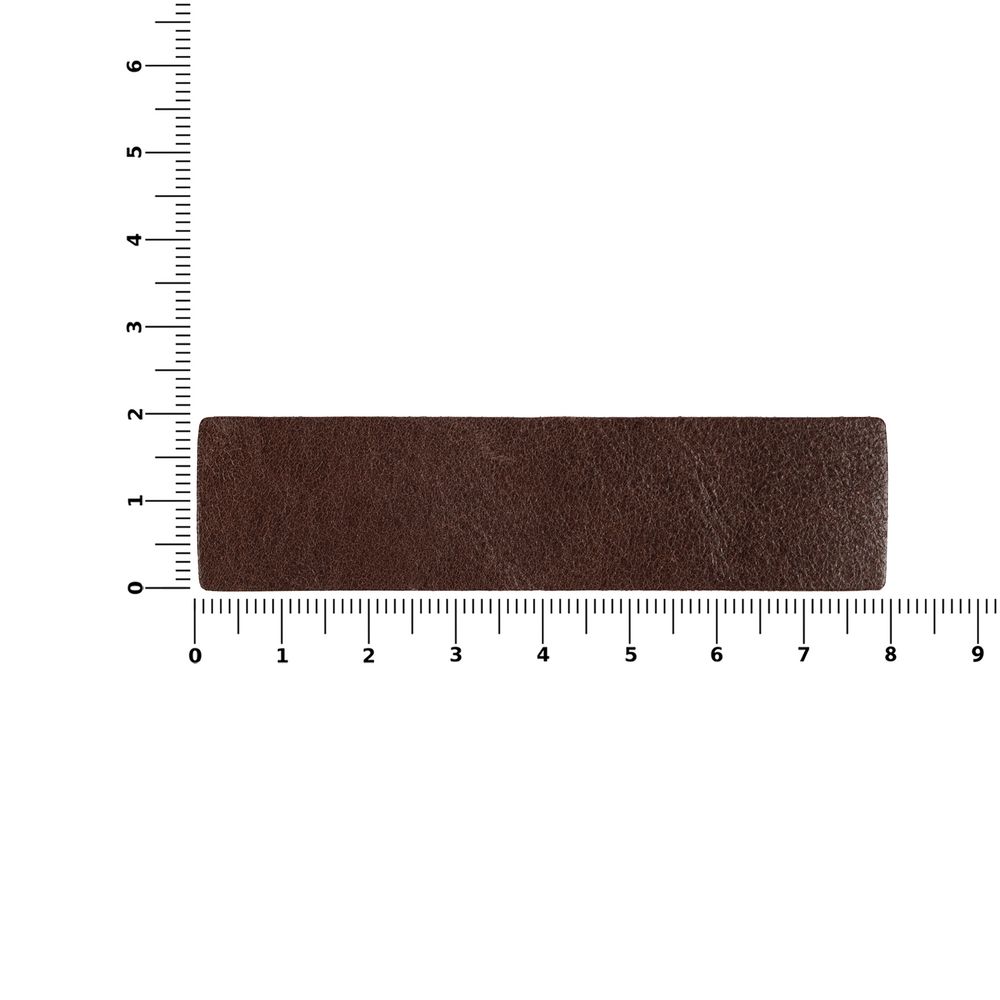 Лейбл кожаный Pasek, коричневый — изображение 4