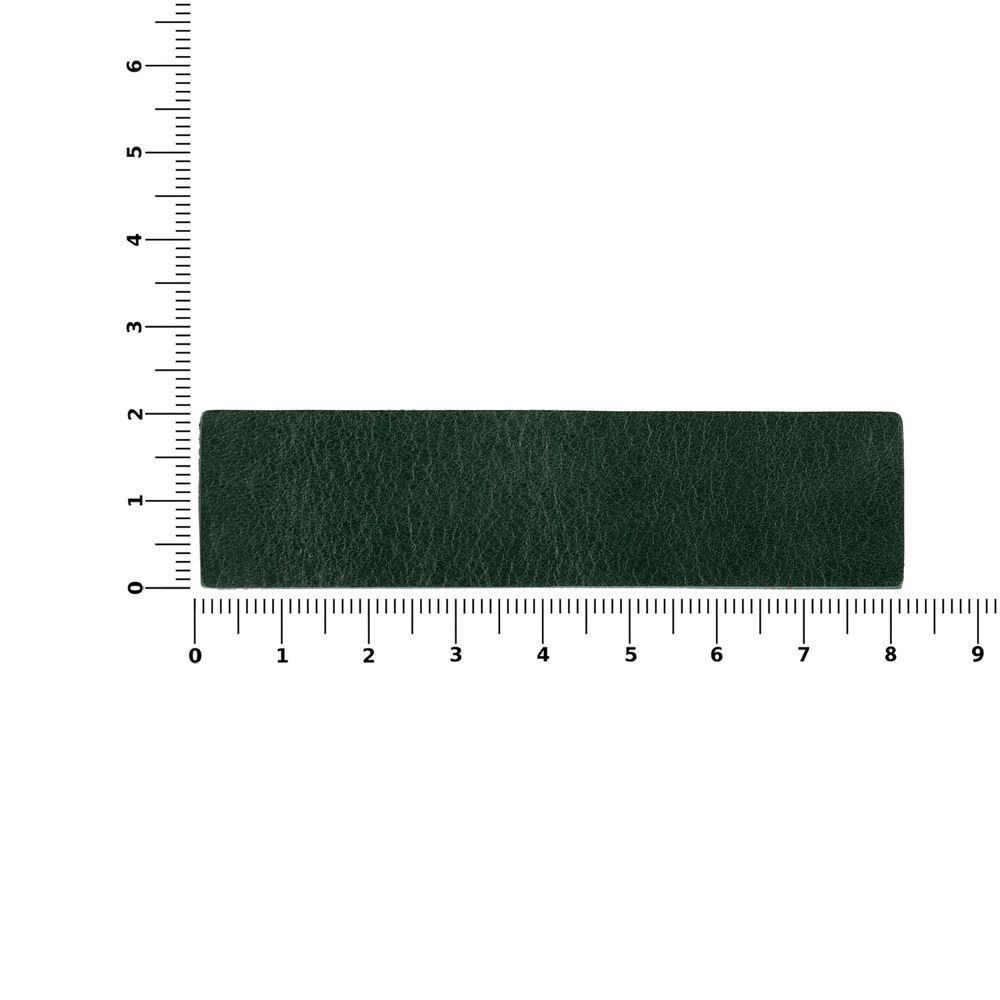 Лейбл кожаный Pasek, зеленый — изображение 4