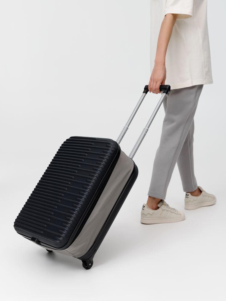 Чемодан Bonfold, черный с серым — изображение 14
