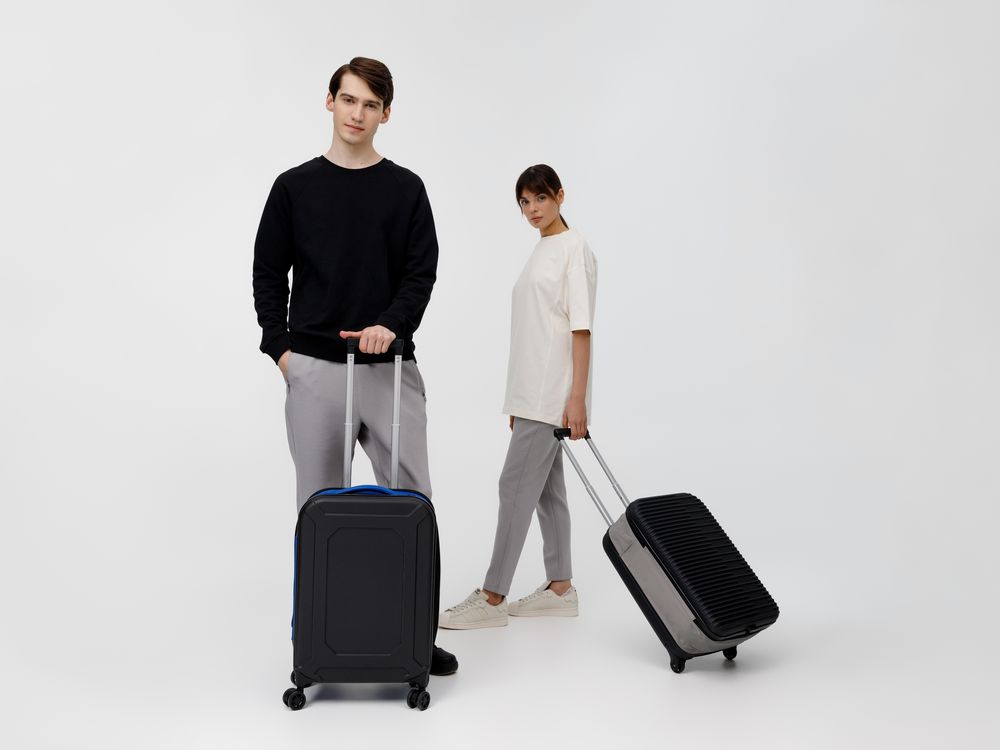 Чемодан Bonfold, черный с серым — изображение 18