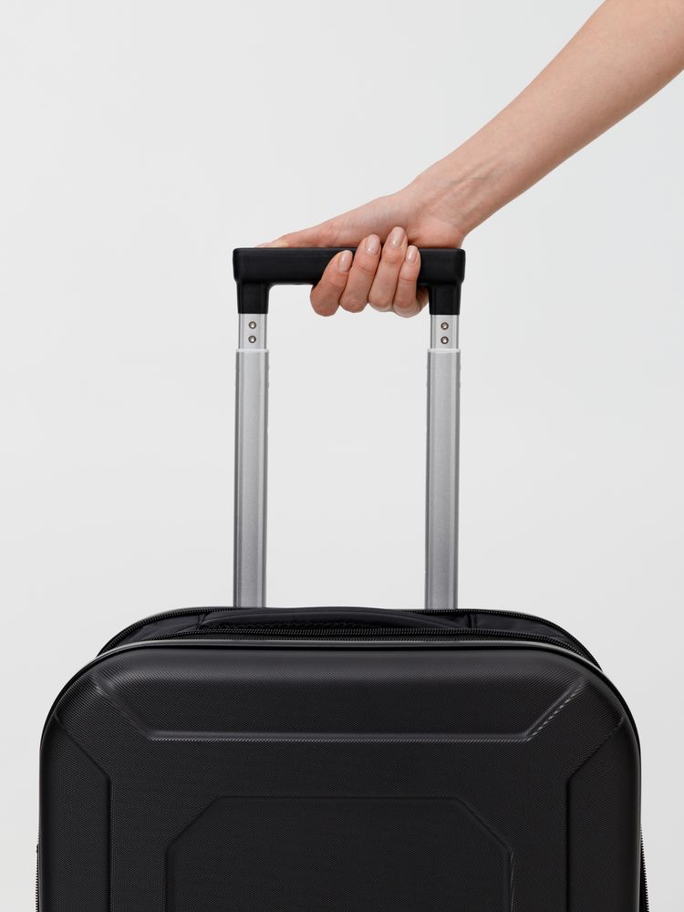 Чемодан Platta, черный — изображение 16