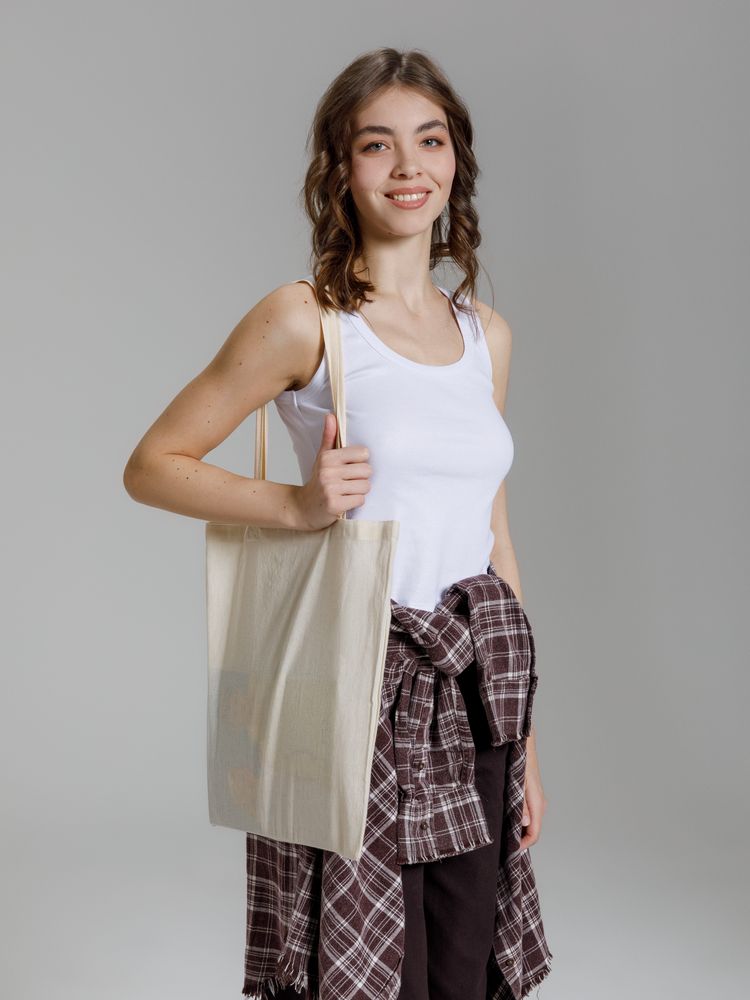 Сумка для покупок Cottonica Recycle, неокрашенная — изображение 9