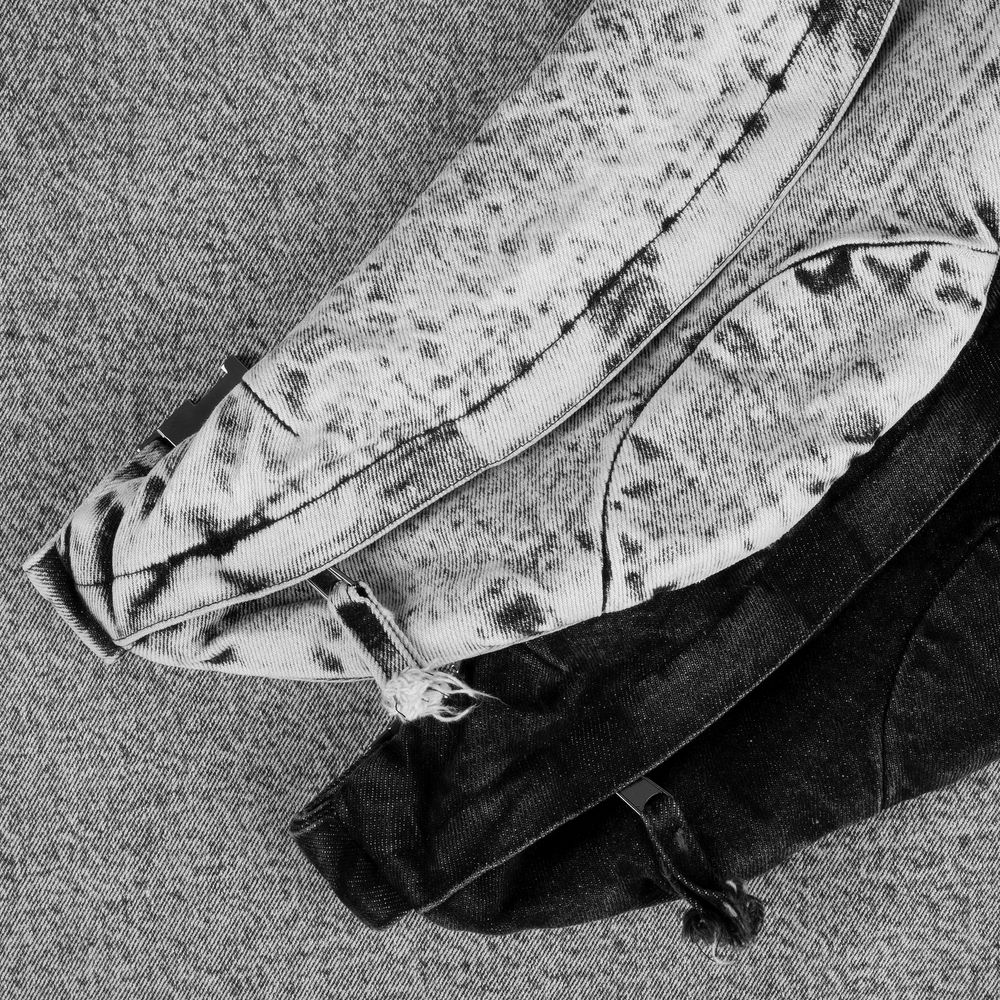 Поясная сумка W6, серая — изображение 3