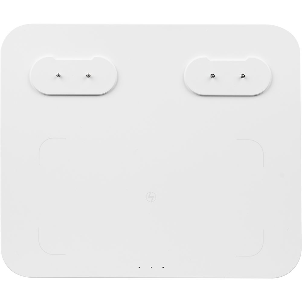 Станция беспроводной зарядки с колонкой и ночником Trilogy, белая — изображение 5