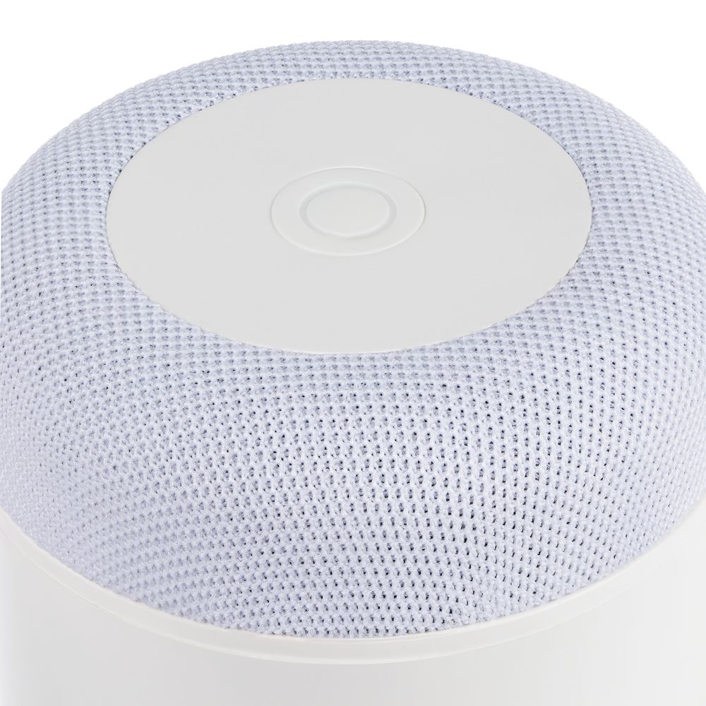 Станция беспроводной зарядки с колонкой и ночником Trilogy, белая — изображение 11