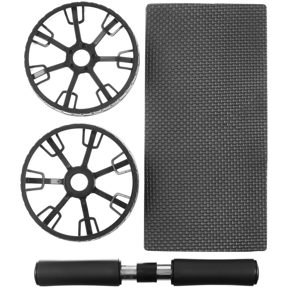 Ролик для пресса с ковриком Presswork, черный — изображение 3