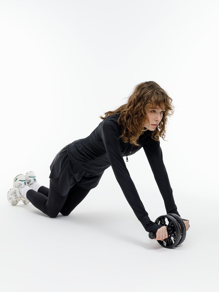 Ролик для пресса с ковриком Presswork, черный — изображение 5