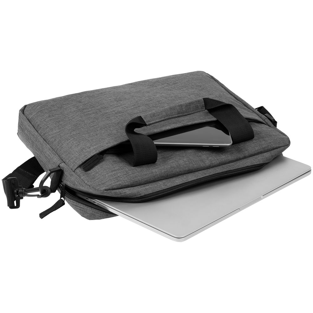 Сумка для ноутбука Delegate, серая — изображение 7