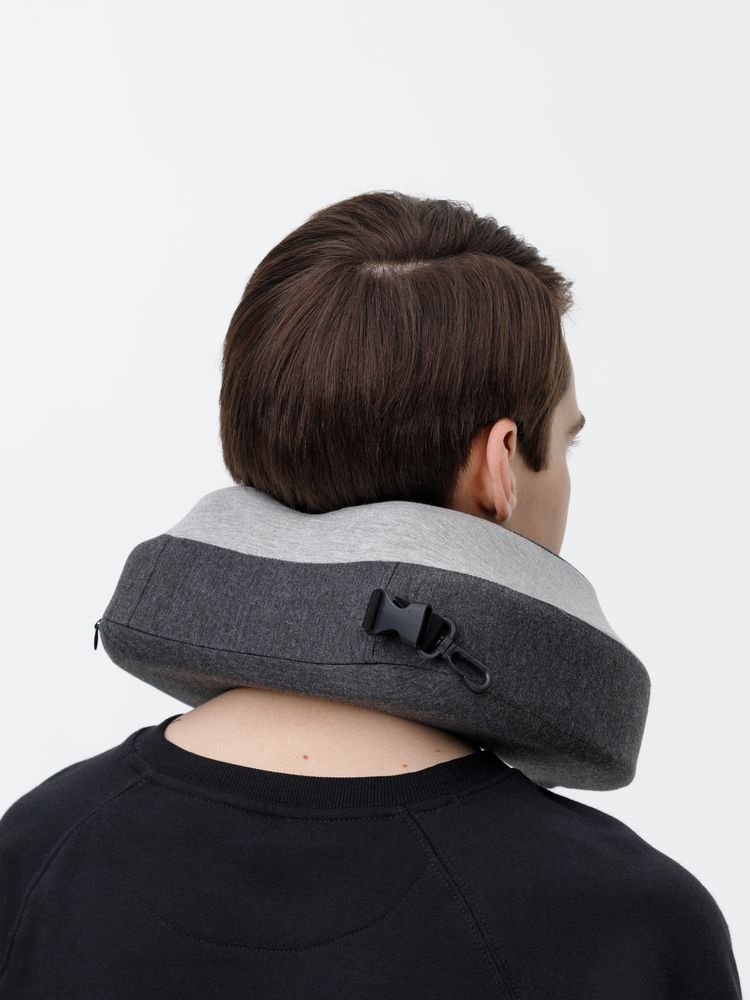 Дорожная подушка Piligrim, серая — изображение 16