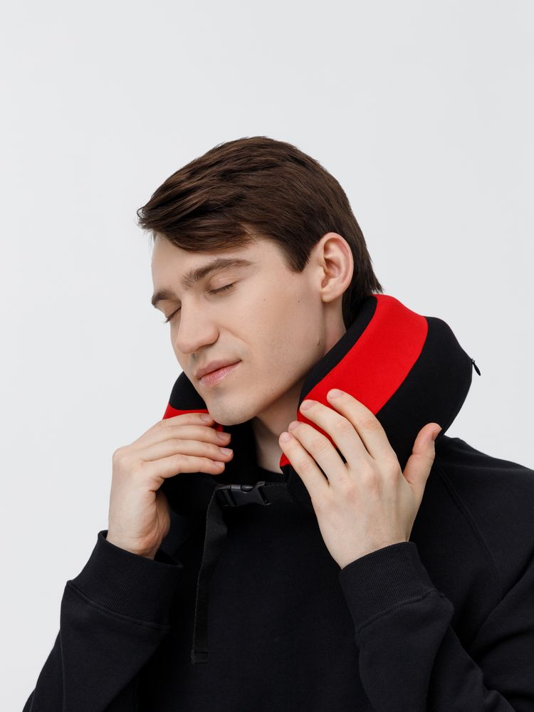 Дорожная подушка Piligrim, красная — изображение 13