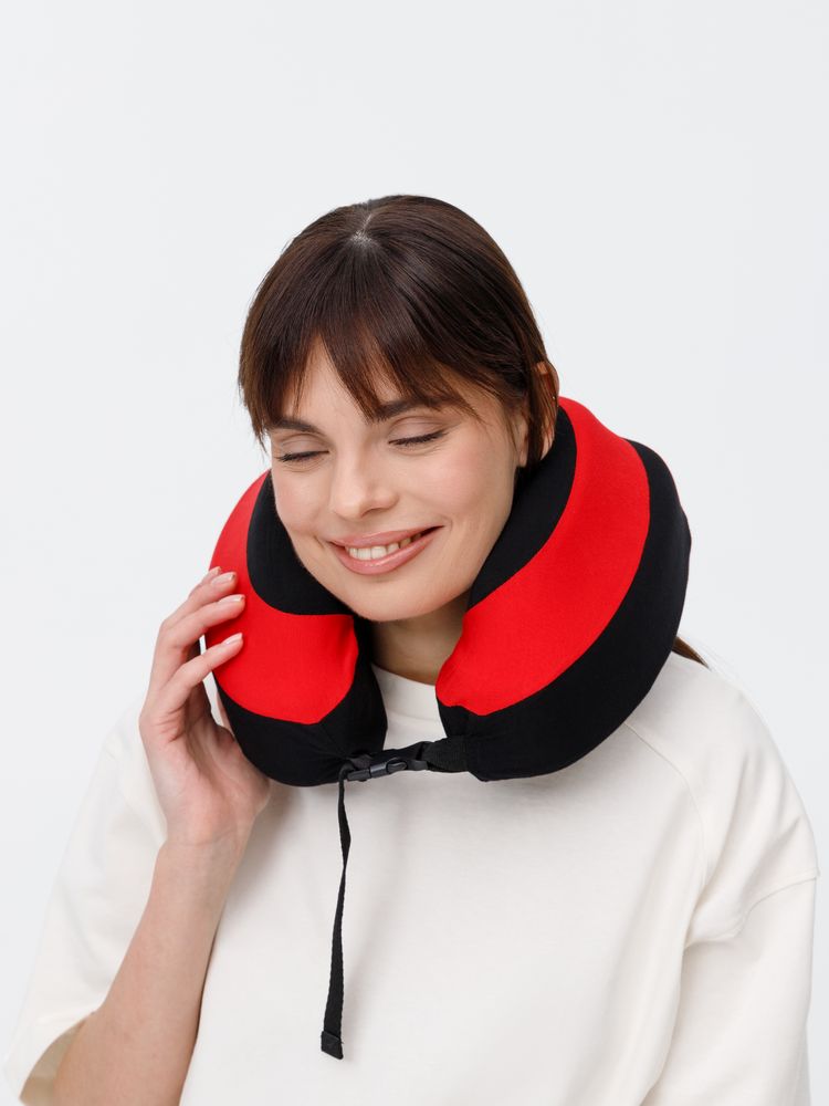 Дорожная подушка Piligrim, красная — изображение 15