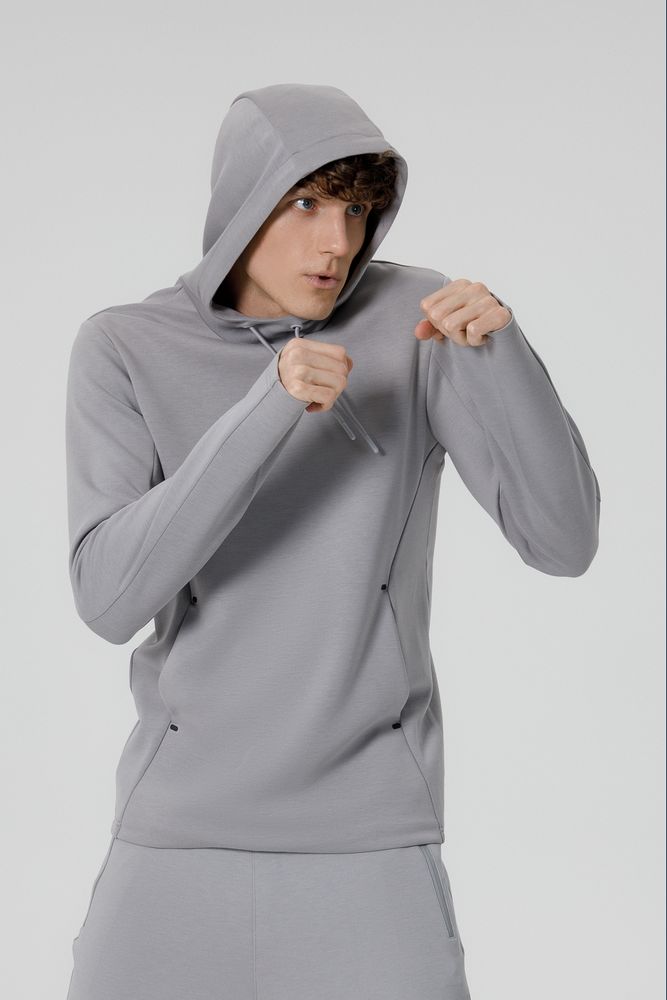 Худи унисекс Begi, серое — изображение 14