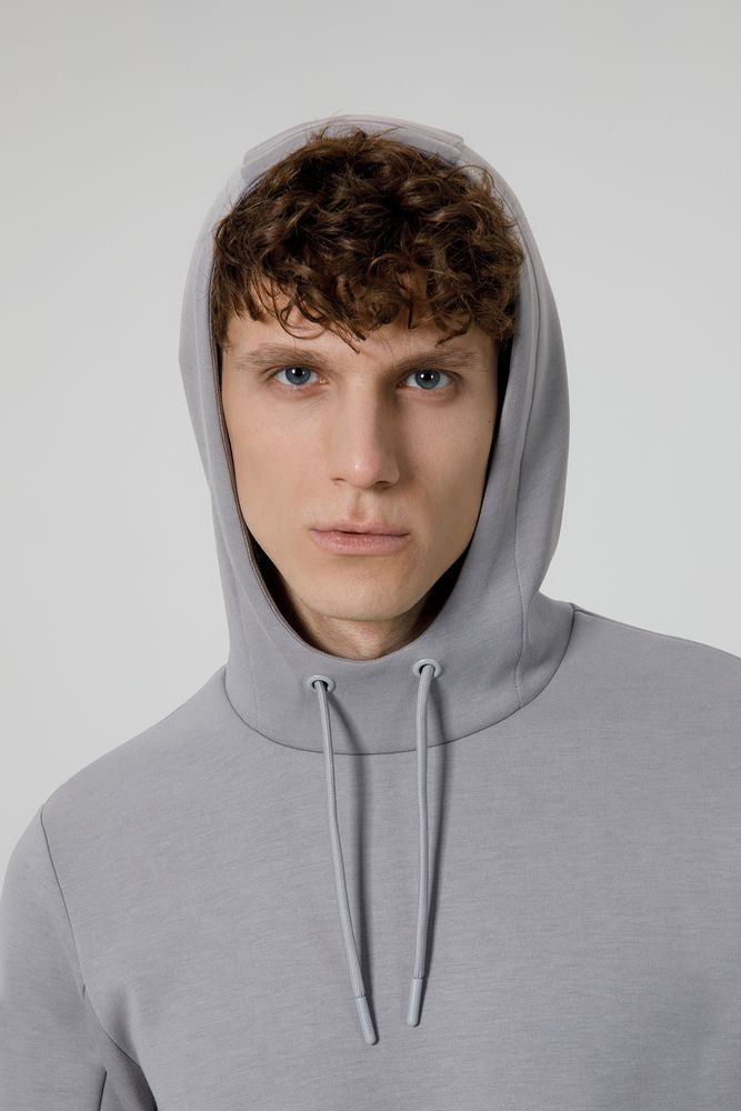 Худи унисекс Begi, серое — изображение 10