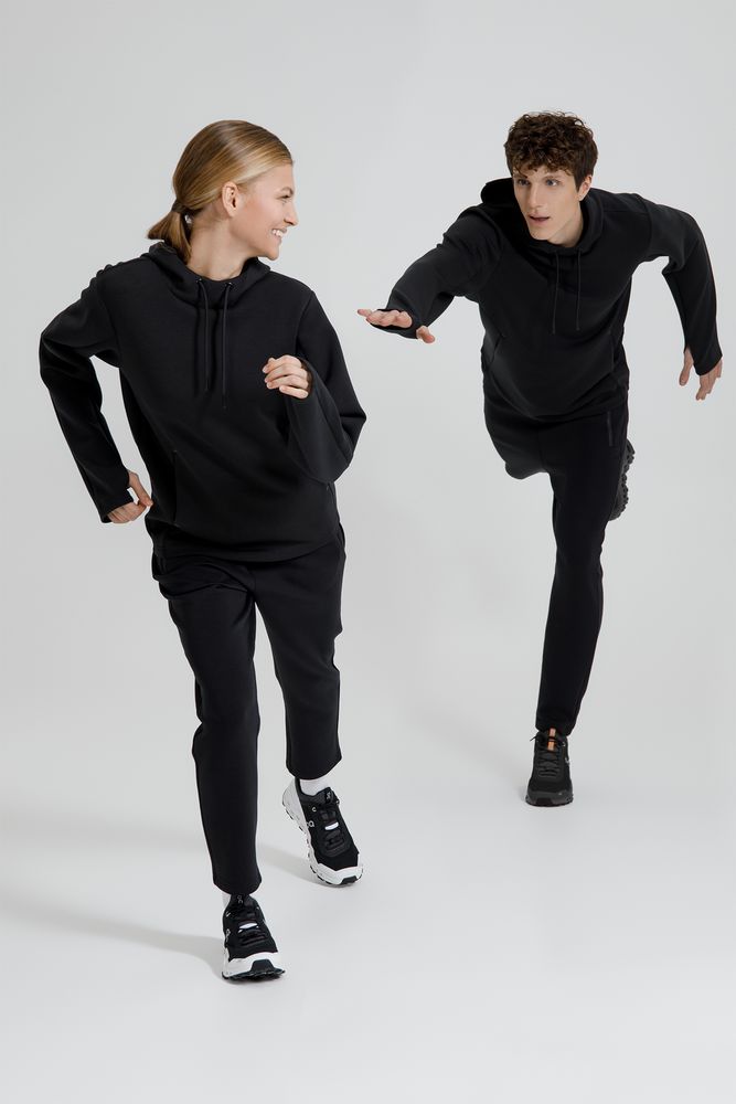 Худи унисекс Begi, черное — изображение 17