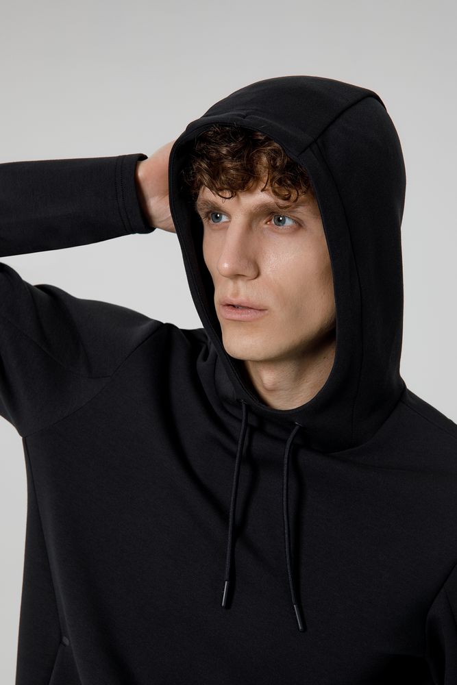 Худи унисекс Begi, черное — изображение 9