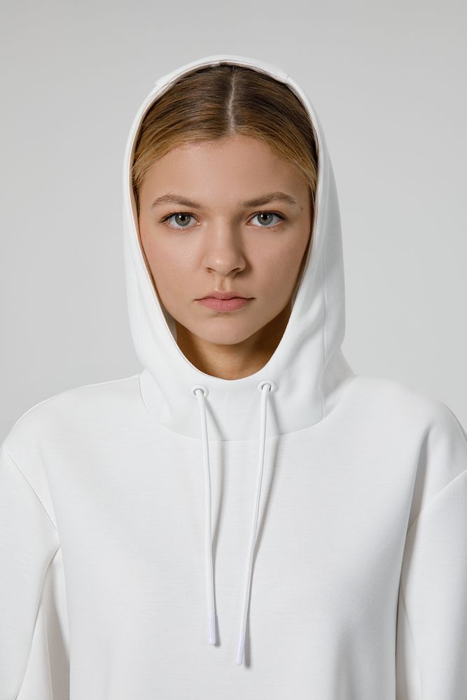 Худи унисекс Begi, молочно-белое — изображение 10