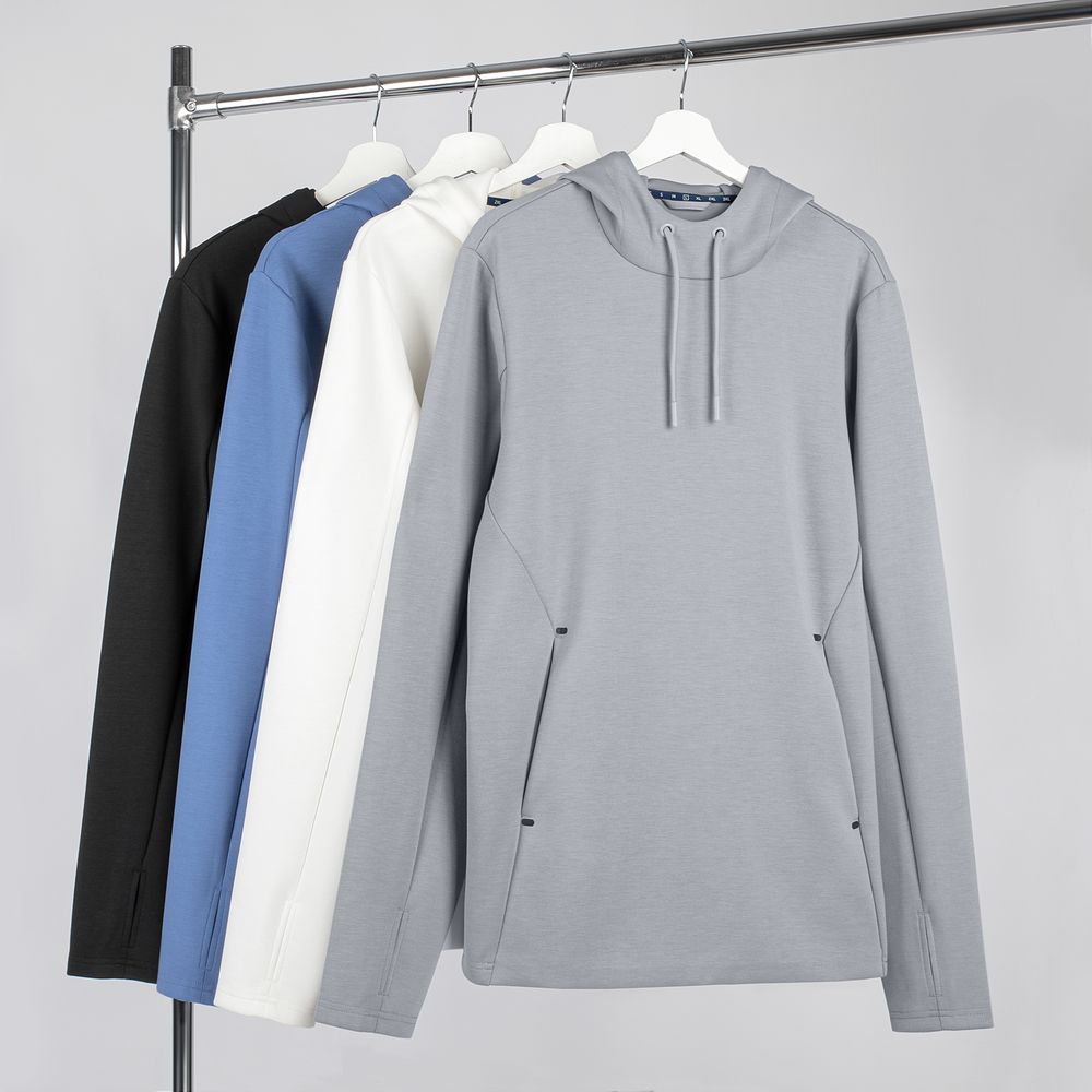 Худи унисекс Begi, молочно-белое — изображение 4