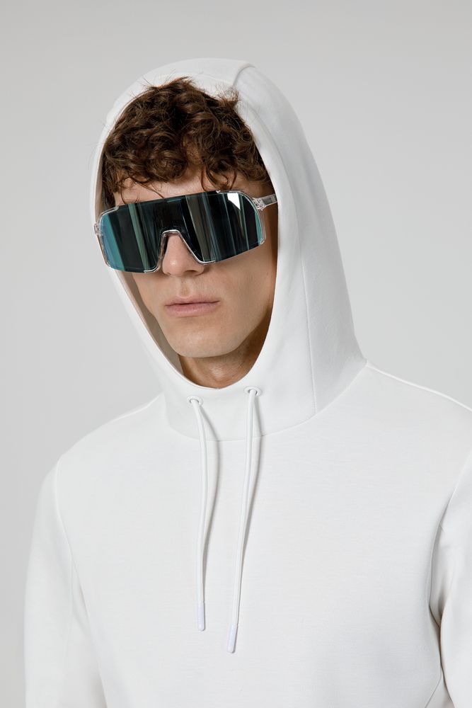 Худи унисекс Begi, молочно-белое — изображение 9