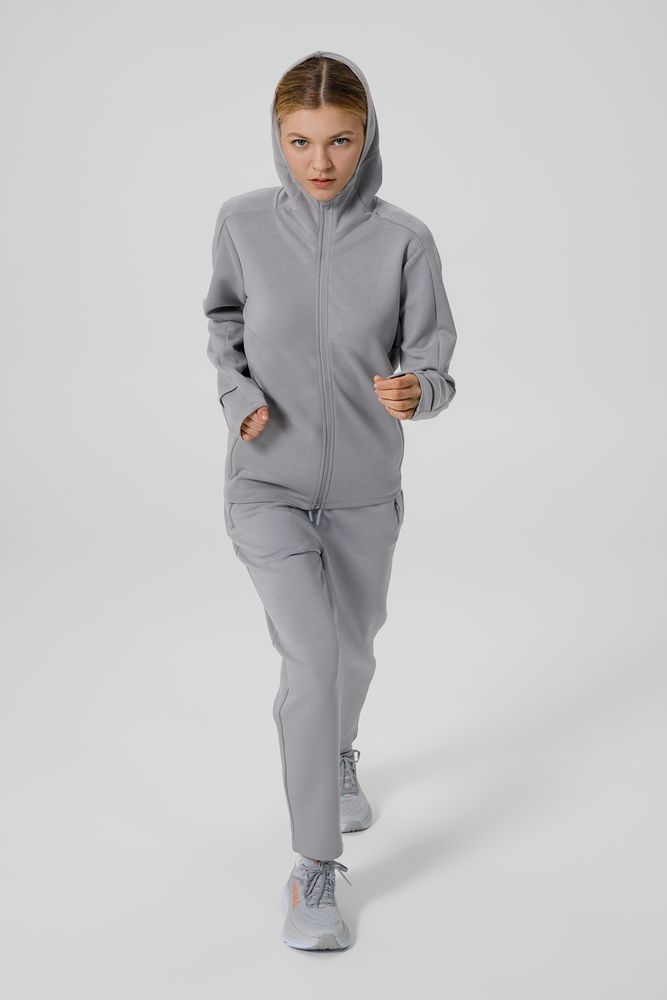 Куртка с капюшоном унисекс Begi, серая — изображение 15