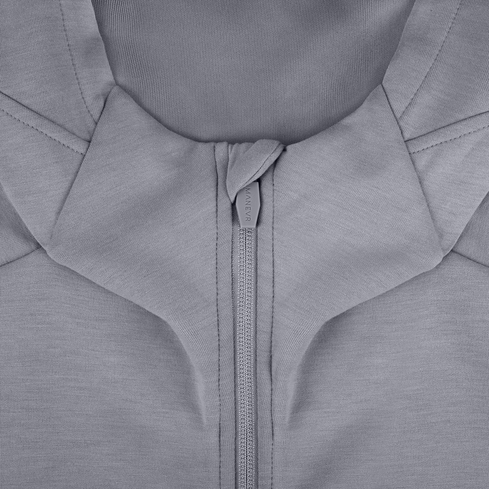 Куртка с капюшоном унисекс Begi, серая — изображение 6