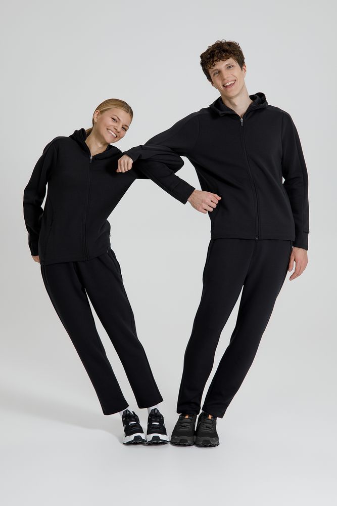 Куртка с капюшоном унисекс Begi, черная — изображение 19