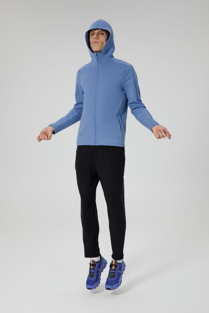 Куртка с капюшоном унисекс Begi, синяя — изображение 13