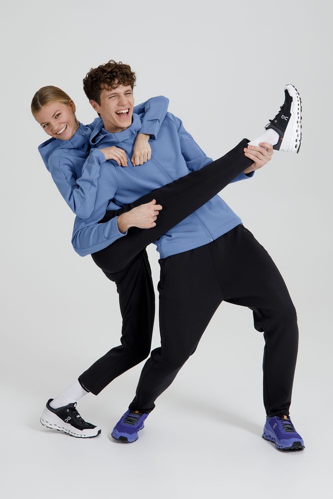 Куртка с капюшоном унисекс Begi, синяя — изображение 19