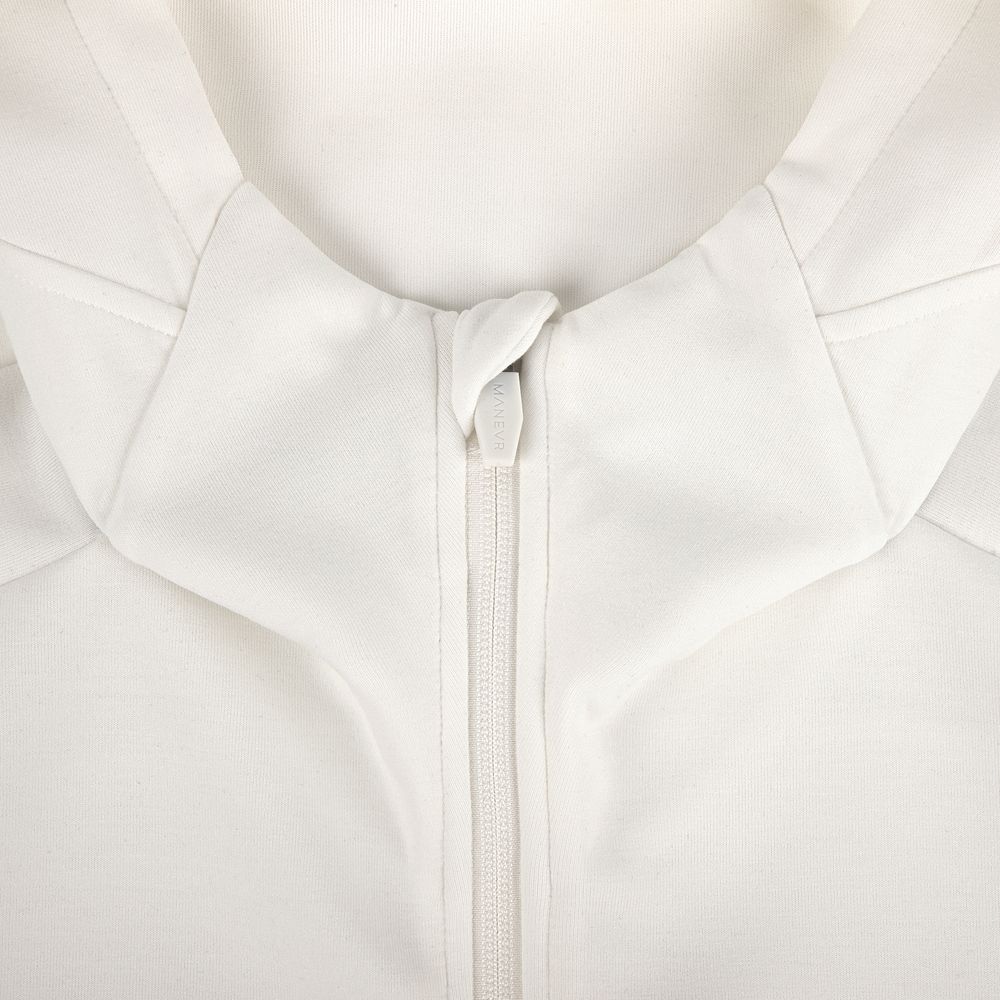 Куртка с капюшоном унисекс Begi, молочно-белая — изображение 6